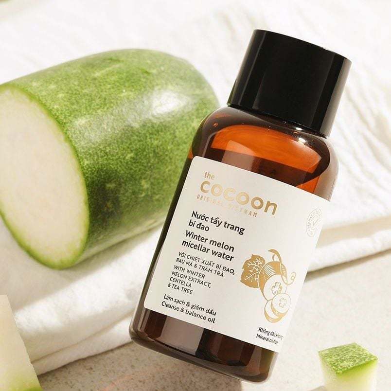 Nước Tẩy Trang Cocoon Winter Melon Bí Đao Làm Sạch 50ml/140ml/ 500ml