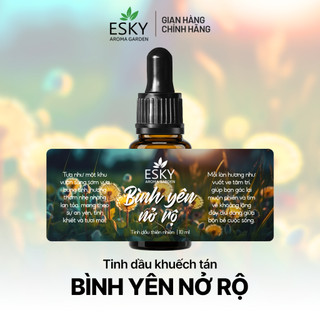 (16 Mùi) Tinh Dầu KHUẾCH TÁN ESKY AROMA GARDEN Tinh Dầu TÁN HƯƠNG Thơm Phòng Cắm Que Đá Khuếch Tán 10ml