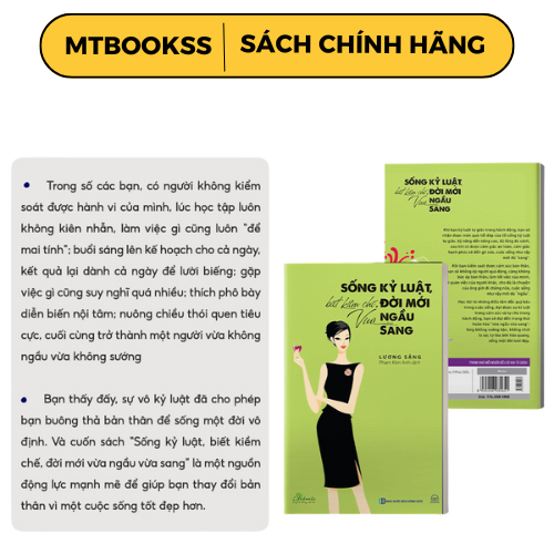 Sách - Sống Kỷ Luật Biết Kiềm Chế Đời Mới Vừa Ngầu Vừa Sang - Sách Phát Triển Bản Thân