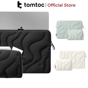 Túi chống sốc kèm túi đựng phụ kiện cho Macbook/Laptop Tomtoc Terra size 13"/13.6"/14" chính hãng