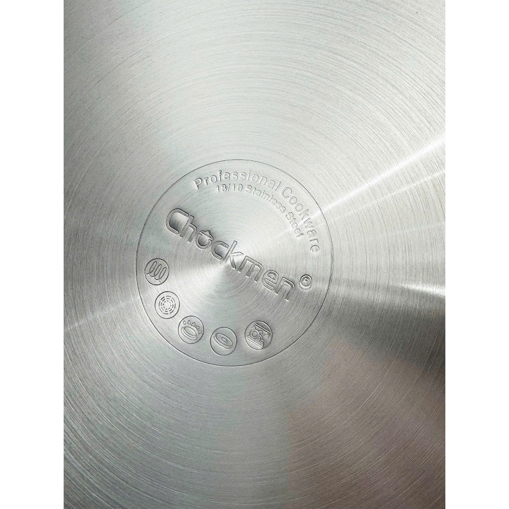 Chảo Inox Chockmen 30cm Chiên Rán Đa Năng, Chảo Bít Tết Chockmen CKM269