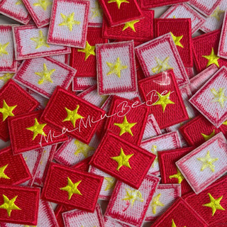 [ PATCH ỦI ] HÌNH CỜ ĐỎ SAO VÀNG CỜ VIỆT NAM