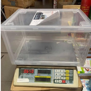 Hộp Đựng Giày Nắp Nhựa Đúc Việt Nhật Cứng 3869. Mỗi Hộp Chịu Lực Tối Đa 50Kg Để Giày Big Size Cam HomeWare