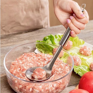 THÌA LÀM MỌC, Thịt, Cá Viên 100% Inox 304 Loại 1 Cao Cấp, Thần Thánh