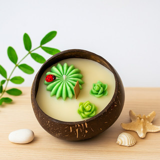 NẾN THƠM GÁO DỪA THƯ GIÃN DỄ NGỦ 338g 10oz