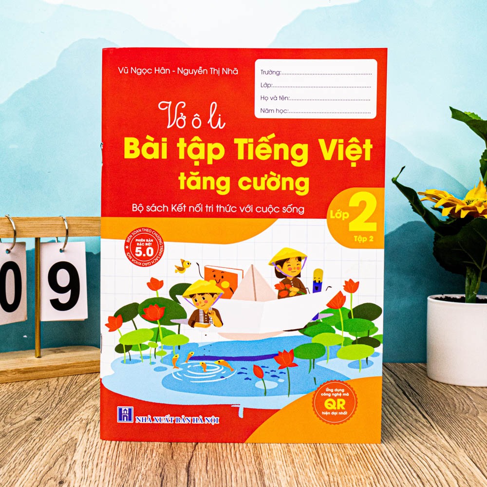 Sách -  H An Phúc -Vở ô li Bài Tập Tiếng Việt Tăng Cường Lớp 2 tập 2 - Kết Nối