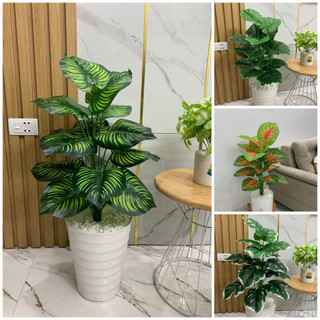 cây giả_ cây trầu bà nhân tạo cao 70cm. cây giả trang trí nhà cửa và nơi làm việc
