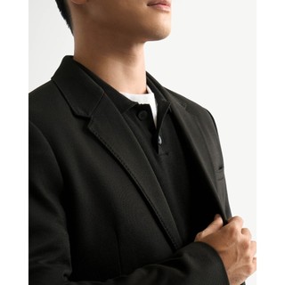 Áo Blazer Knit Dệt Jacquard May Chỉ Đột Cổ Áo Form Fitted - Routine 10F24VES010