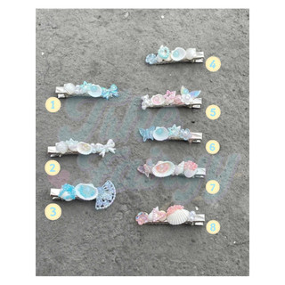 [CÓ SẴN] Kẹp Tóc Nhỏ Vỏ Sò Biển Handmade Xinh Xắn