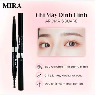CHÌ KẺ MÀY TRANG ĐIỂM ĐỊNH HÌNH KÈM CHỔI AROMA C497
