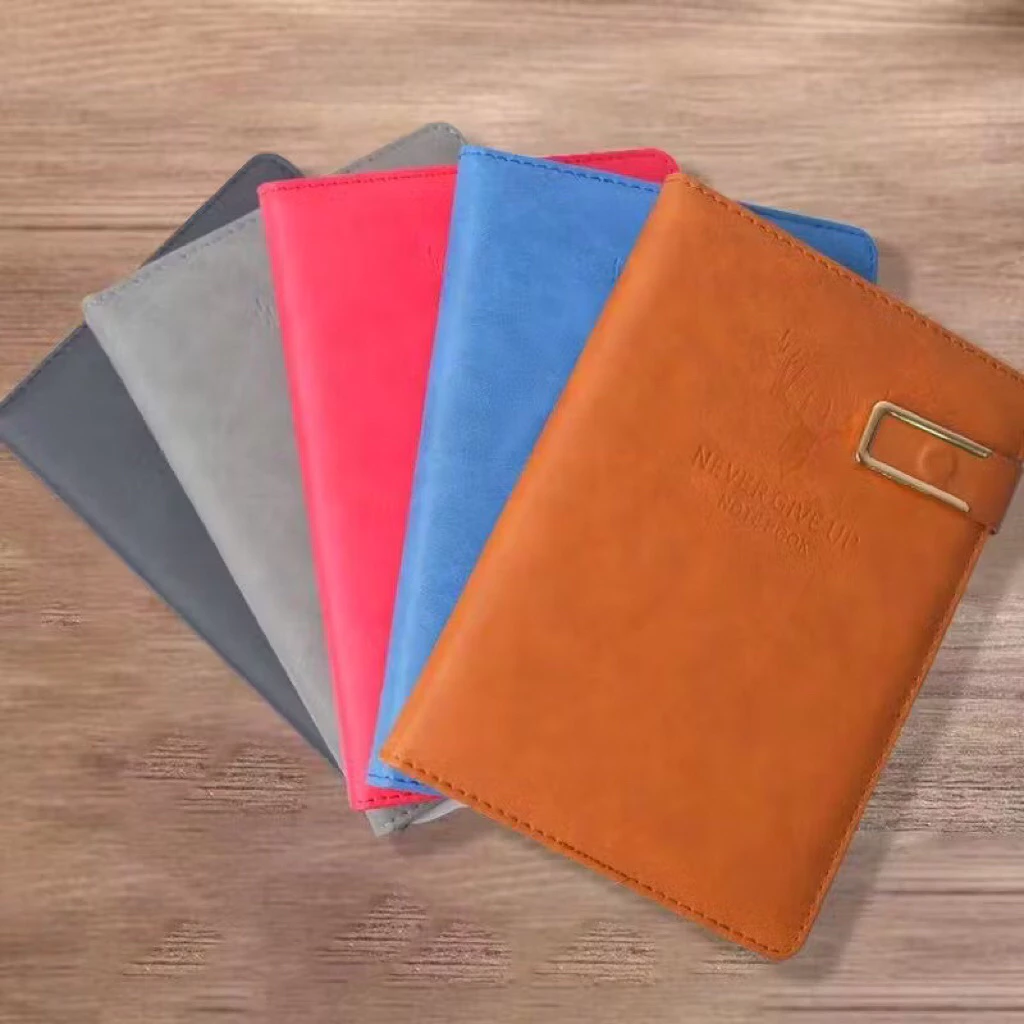 Sổ bìa da PU cao cấp A5 phù hợp học tập,làm việc