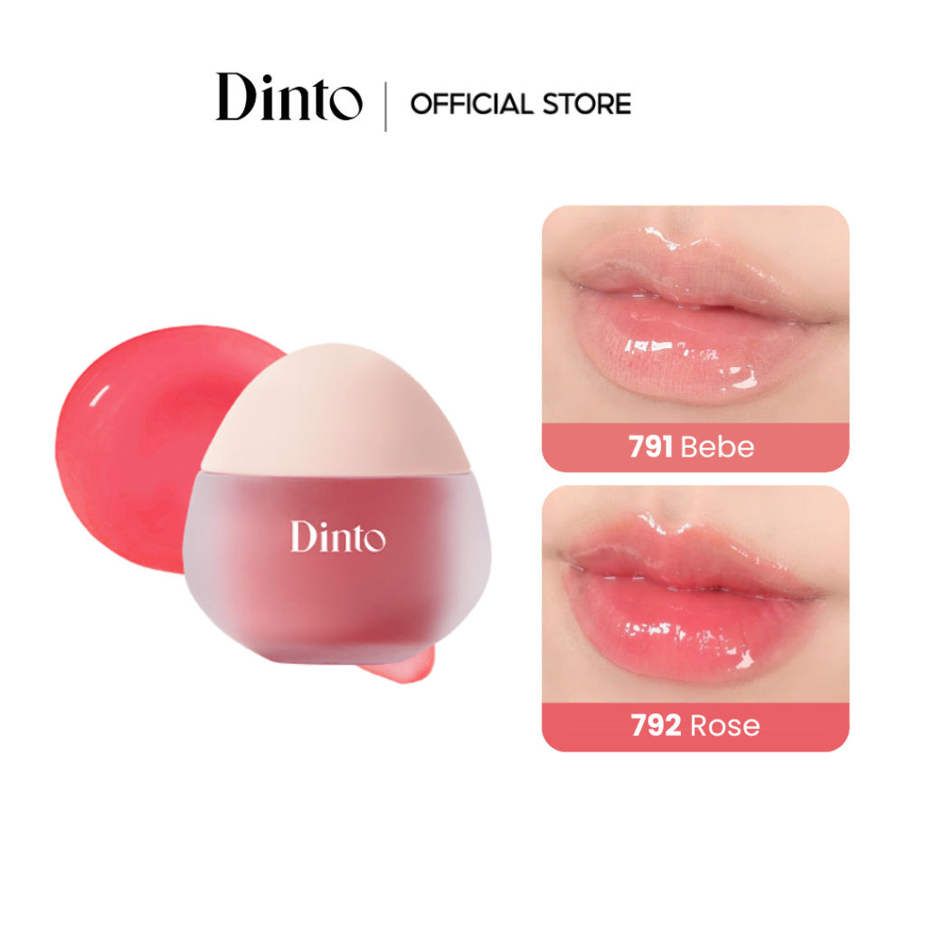 Mặt Nạ Dưỡng Môi Làm Mềm Môi, Giảm Nếp Nhăn, Cấp Ẩm Đêm Dinto Chubby Mocchi Jelly Paw Paw Lip Mask