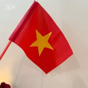 Cờ đỏ sao vàng Việt Nam,cờ vẫy cầm tay mini phù hợp cho diễu hành – sự kiện – lễ hội