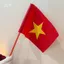 Cờ đỏ sao vàng Việt Nam,cờ vẫy cầm tay mini phù hợp cho diễu hành – sự kiện – lễ hội