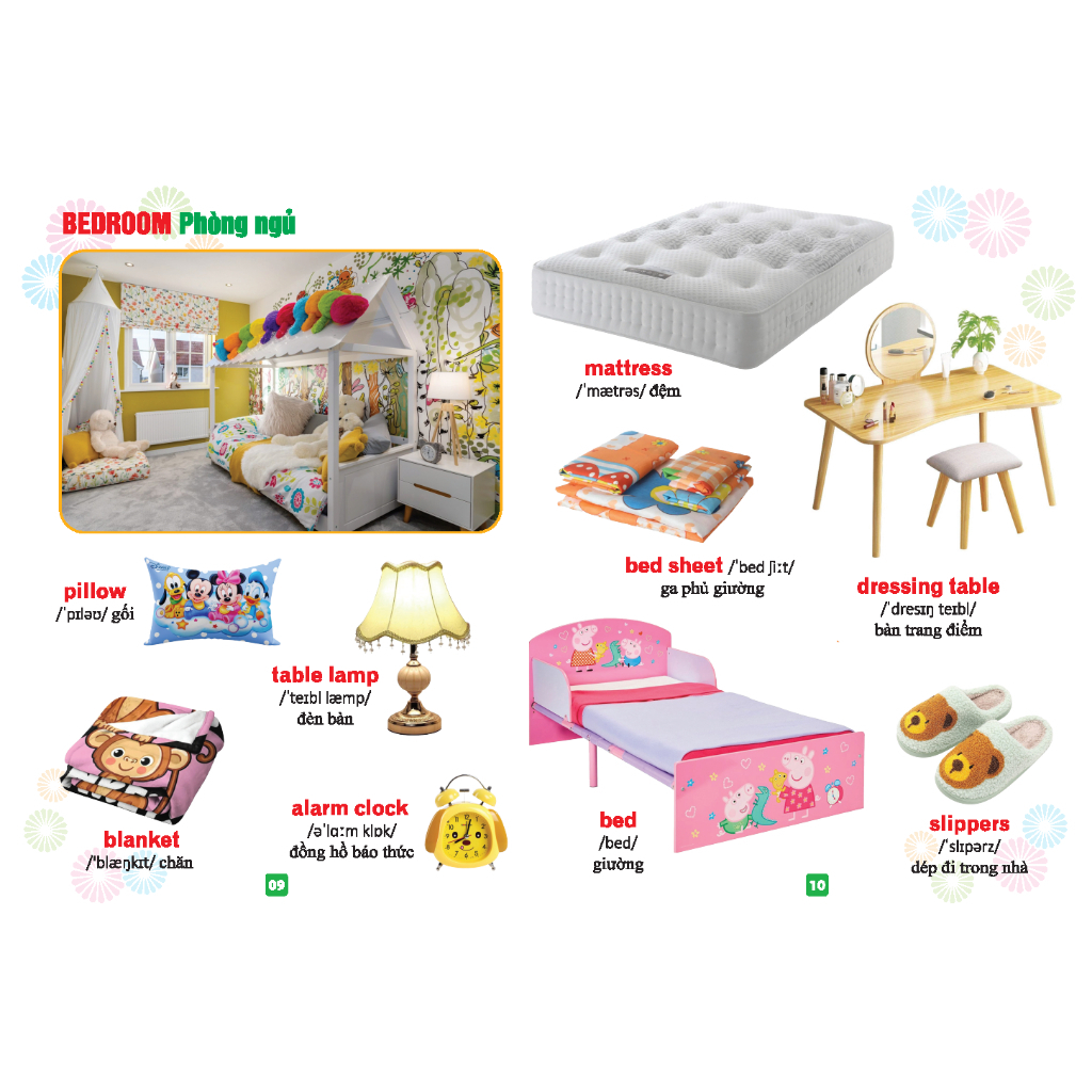 sách - Từ Điển Bằng Tranh - Đồ Dùng Gia Đình, Đồ Dùng Học Tập (bìa cứng)