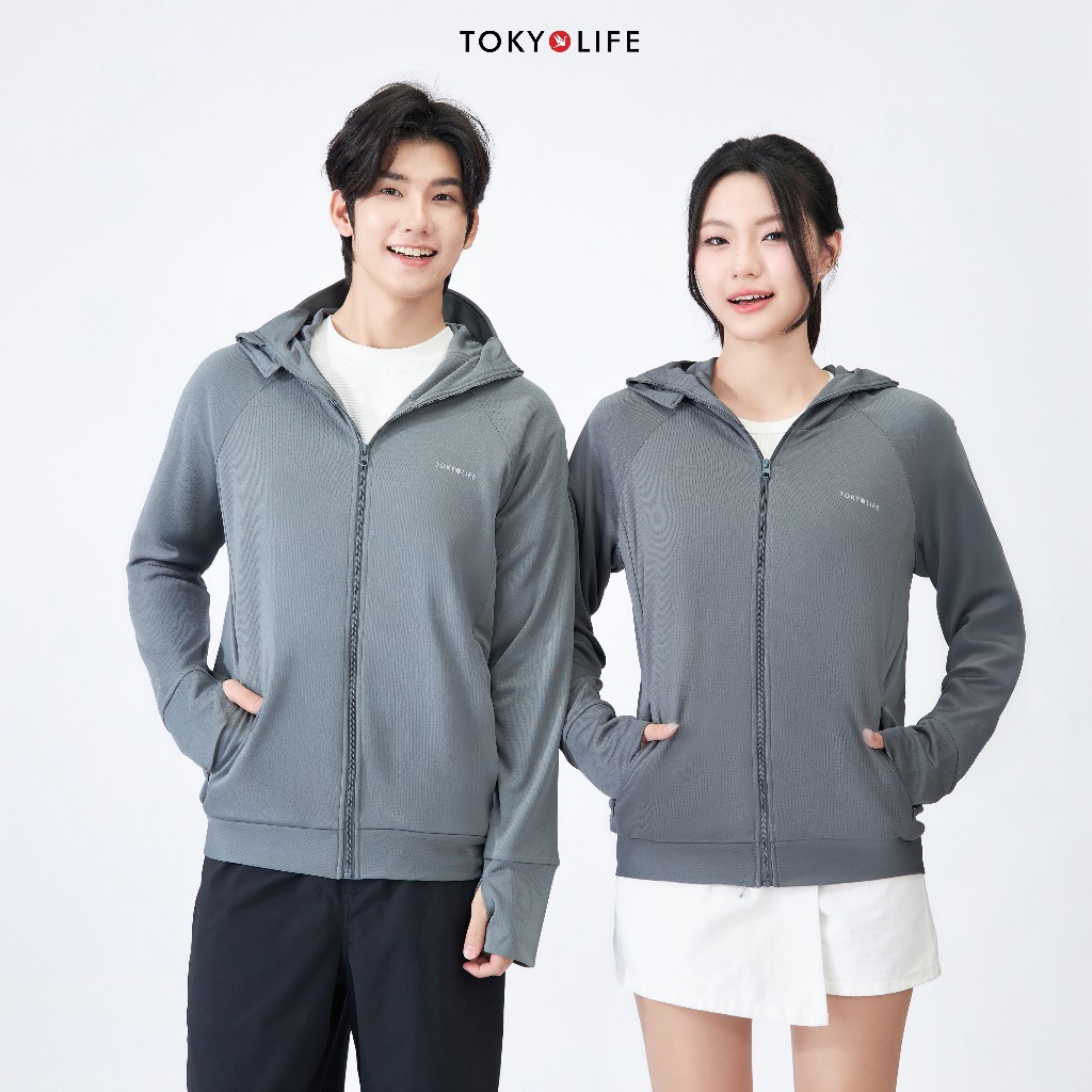 [FORM RỘNG- LÙI 1 SIZE] Áo Khoác Chống Nắng Chống Tia UV Unisex 2 Lớp Dày Dặn Thoáng Khí 40004137 - TOKYOLIFE