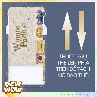 Bao Đựng Thẻ Nhân Viên Nhựa ABS Phong Cách Nhân Vật Hoạt Hình Winnie The Pooh Đáng Yêu Cute