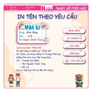 Nhãn Vở Môn Học Pastel Từ LỚP 1 ĐẾN LỚP 12 Chủ Đề Toán Học, Nhãn Dán Gồm 24 Nhãn Vở Kèm 8 Nhãn Note Mini Tươi Sáng.