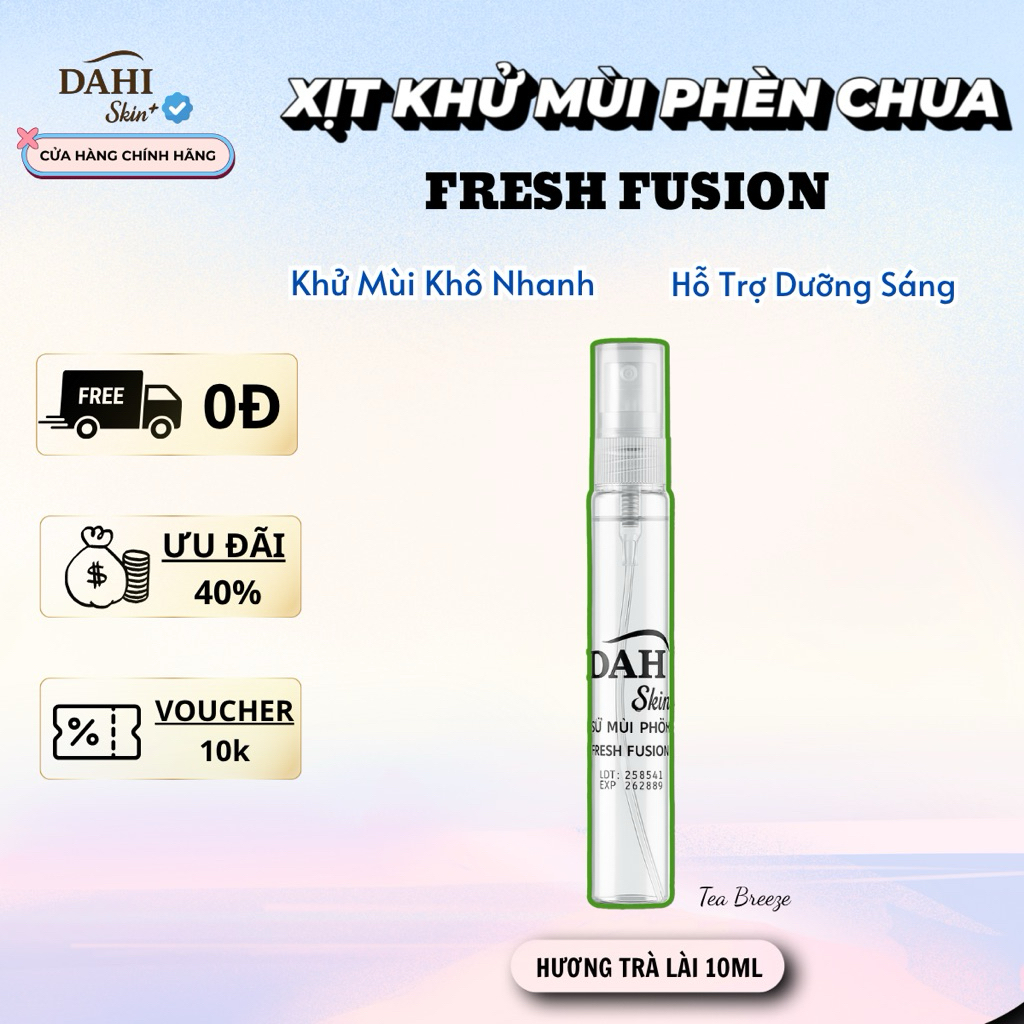 Sử dụng Xịt Khử Mùi Tea Breeze Cao Cấp trong đời sống
