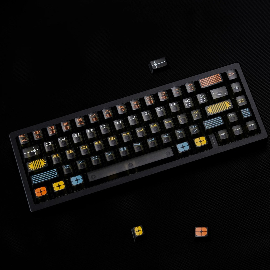 Keycap Aifei Expo – Bộ keycap sương mờ  chất liệu ABS | Xuyên led | Profile Cherry | Keyboard Studio | BigBuy360 - bigbuy360.vn