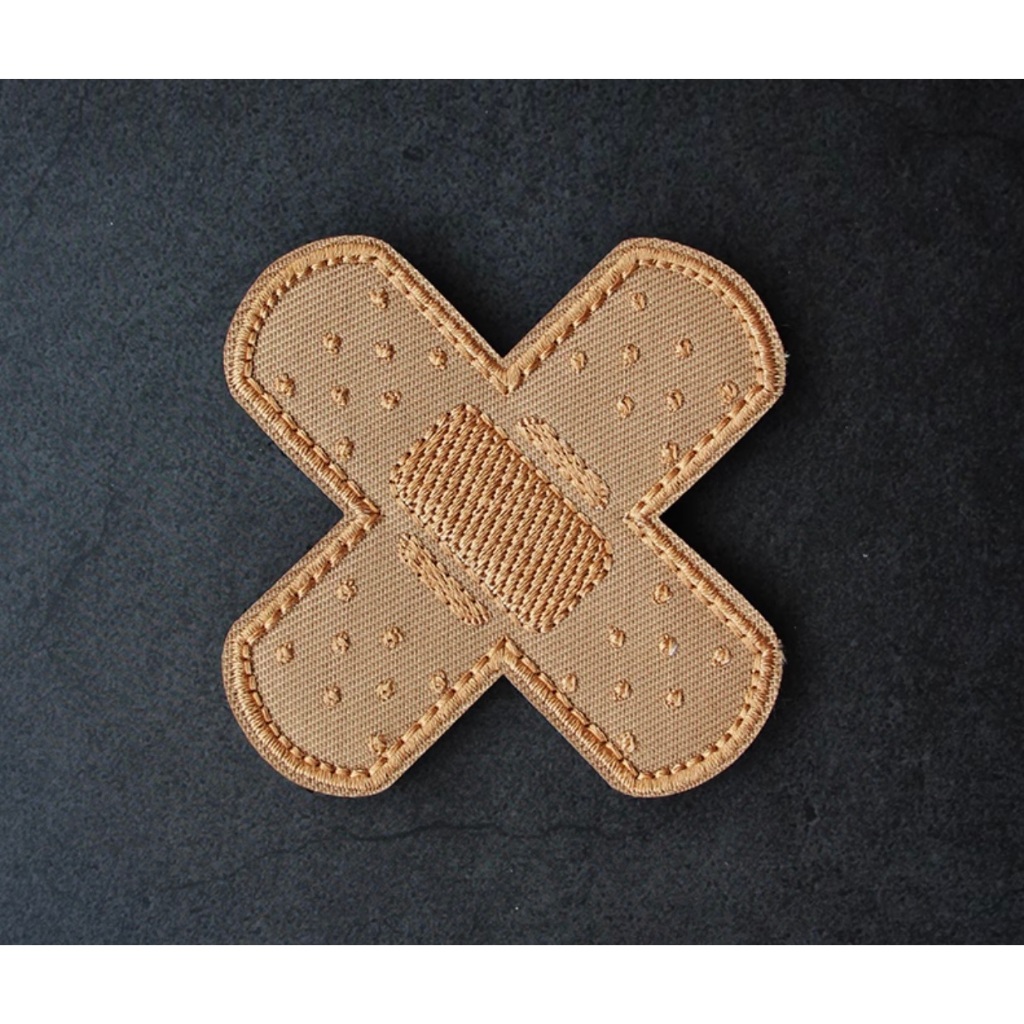Patch_velcro thêu hình băng cá nhân – Miếng dán trang trí balo, áo khoác, túi