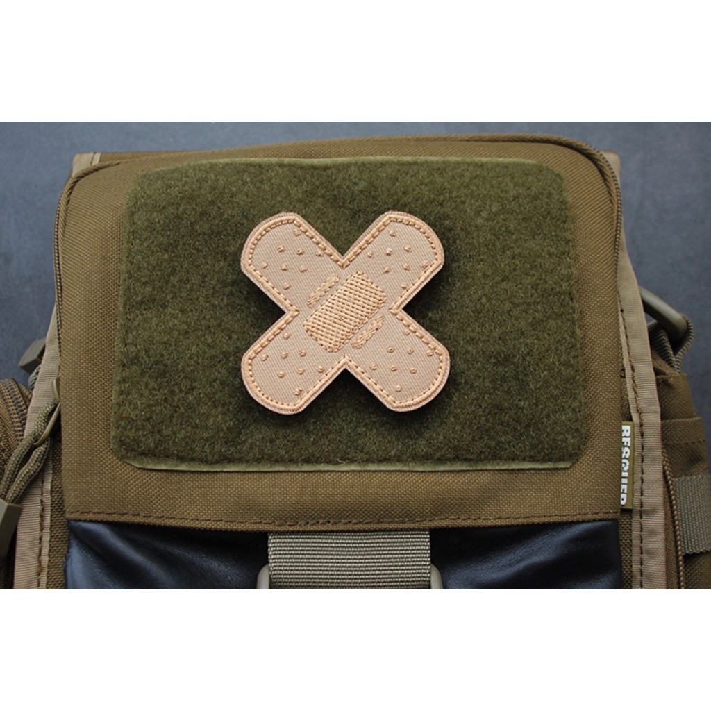 Patch_velcro thêu hình băng cá nhân – Miếng dán trang trí balo, áo khoác, túi
