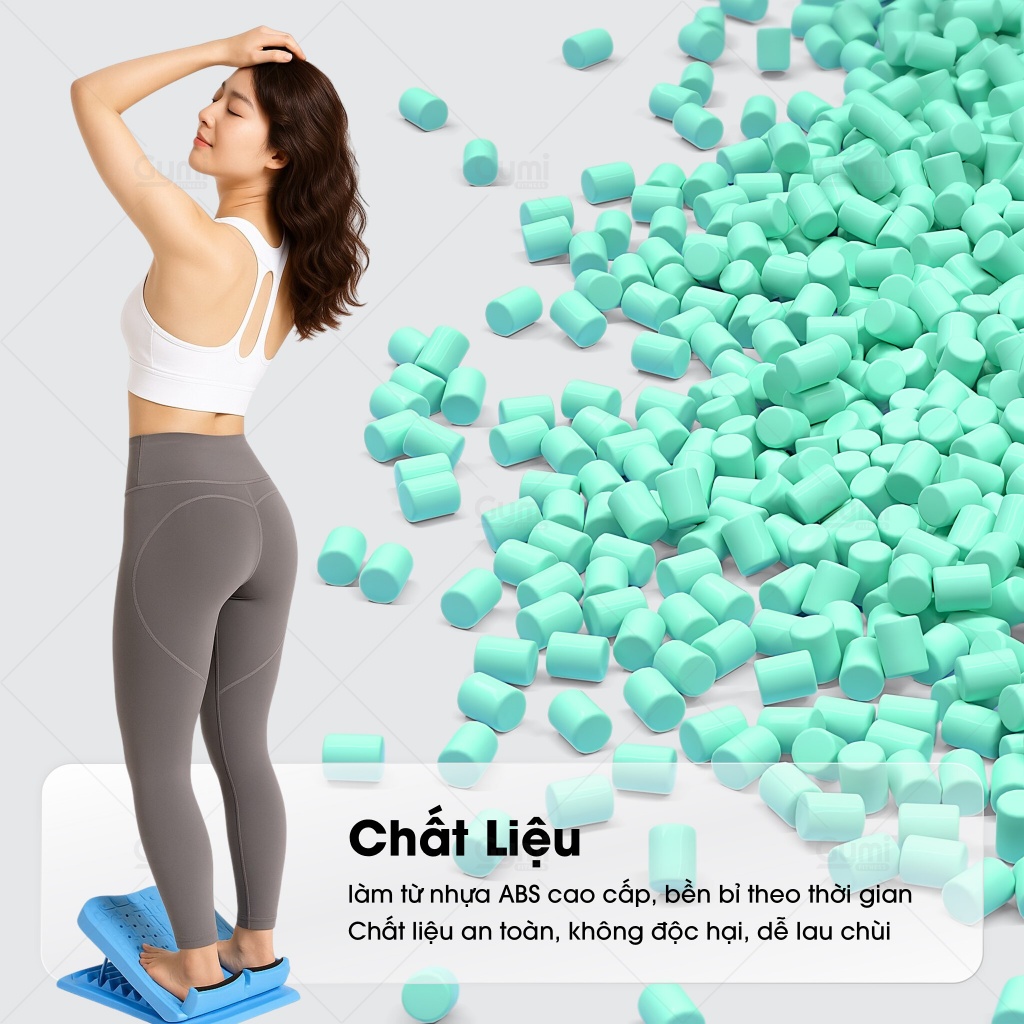 Bảng Nghiêng Tập Chân Tại Nhà - Giãn Cơ, Squat, Massage Chân, 9 Cấp Độ - Bàn Dốc Tập Thon Chân - BangNghien