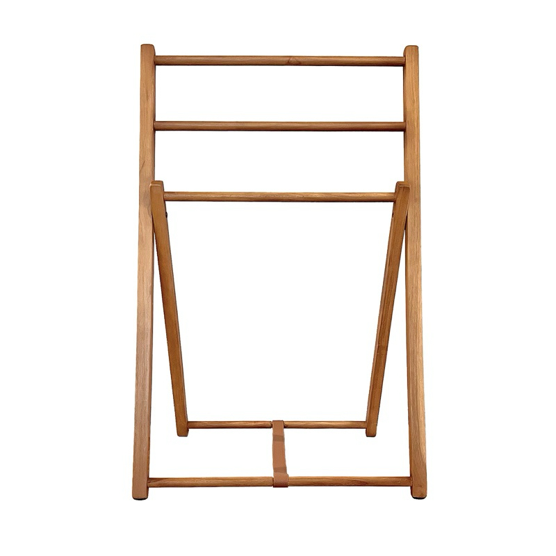 [TV-K008] Giá treo khăn chữ a 3 tầng Thông Việt Decor gỗ thông tự nhiên, thiết kế đơn giản thanh lịch