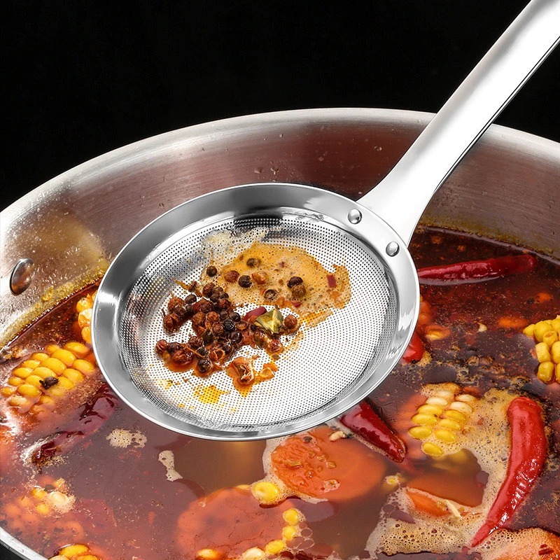 Muôi Vớt Bọt, Lọc Cặn Inox 304 Dày Dặn – Lưới Siêu Mịn | Shopee Việt Nam
