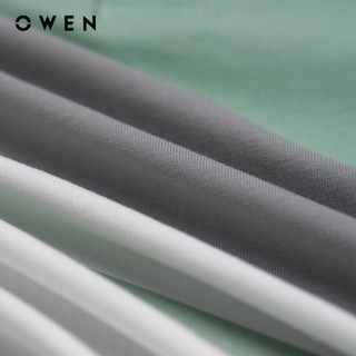 Owen - Áo polo Bodyfit APV253624 màu Xanh lá chất liệu CVC Spandex