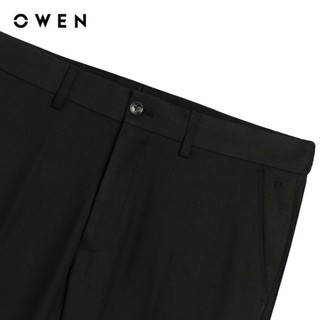 Owen - Quần tây J-Form QTJ252464 màu Đen chất liệu Smart polyester