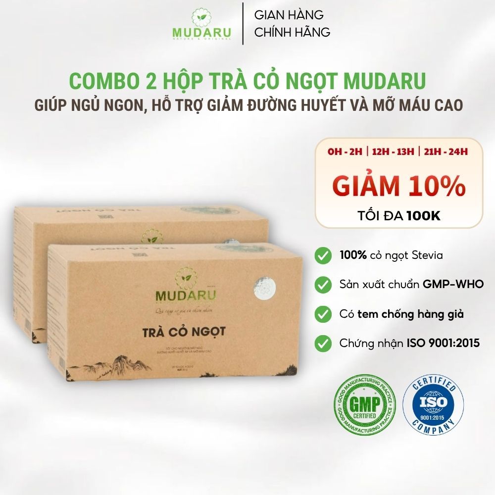 Trà Cỏ Ngọt Mudaru - Hình Ảnh Thực Tế