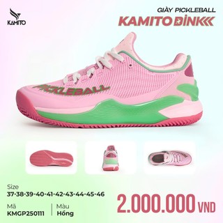 Giày Pickleball Kamito Dink Đế Cao Su Bám Sân Chống Trơn Trượt, Đệm Lót Êm Ái, Chính Hãng
