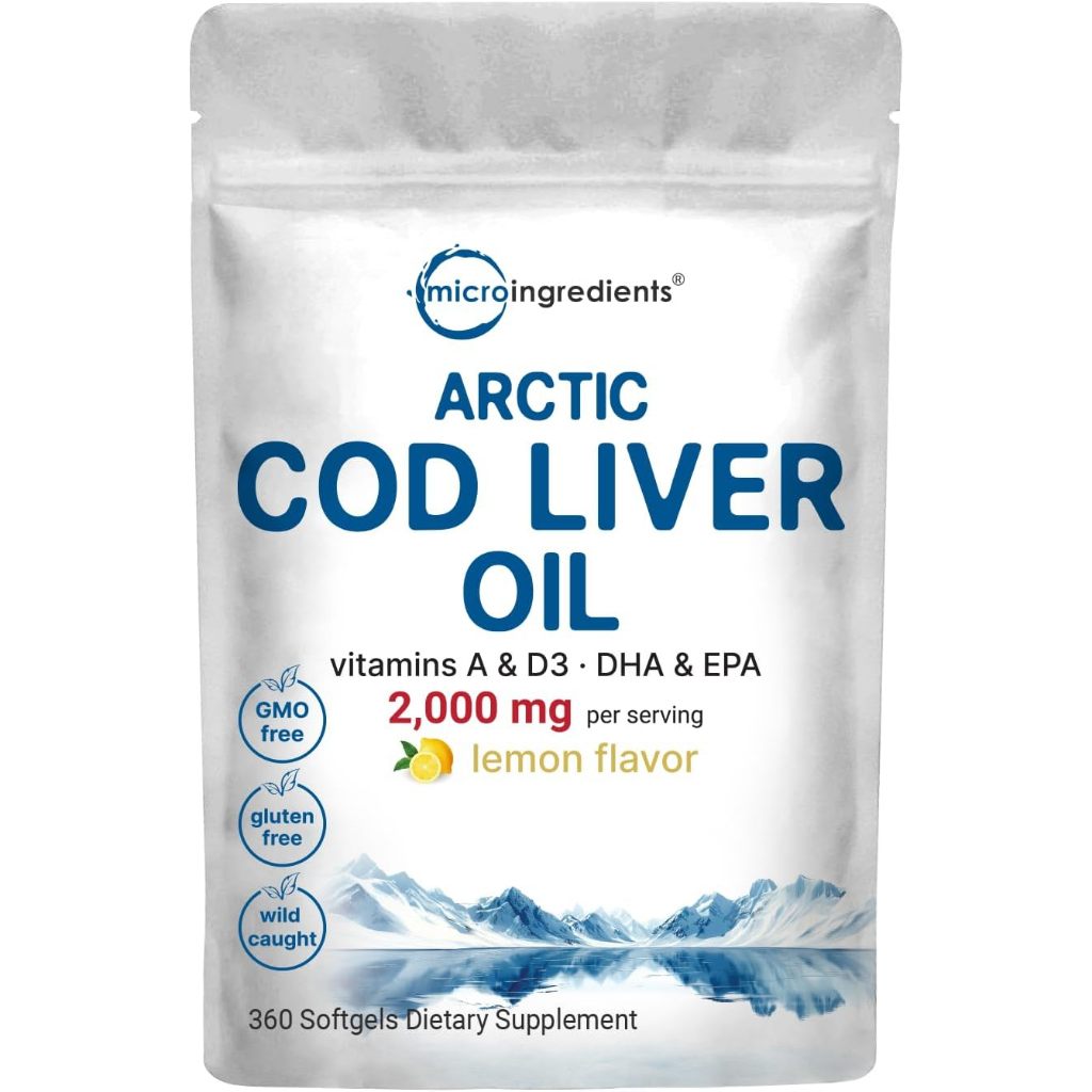 Viên uống Arctic Cod Liver Oil Micro Ingredients [Hàng Mỹ] | Shopee ...
