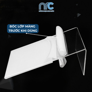 (Xuất hoá đơn VAT) Combo 2 Cái Menu mica chữ L A4, A5, Bảng Mica chữ L trong suốt để bàn, Mica quét QR