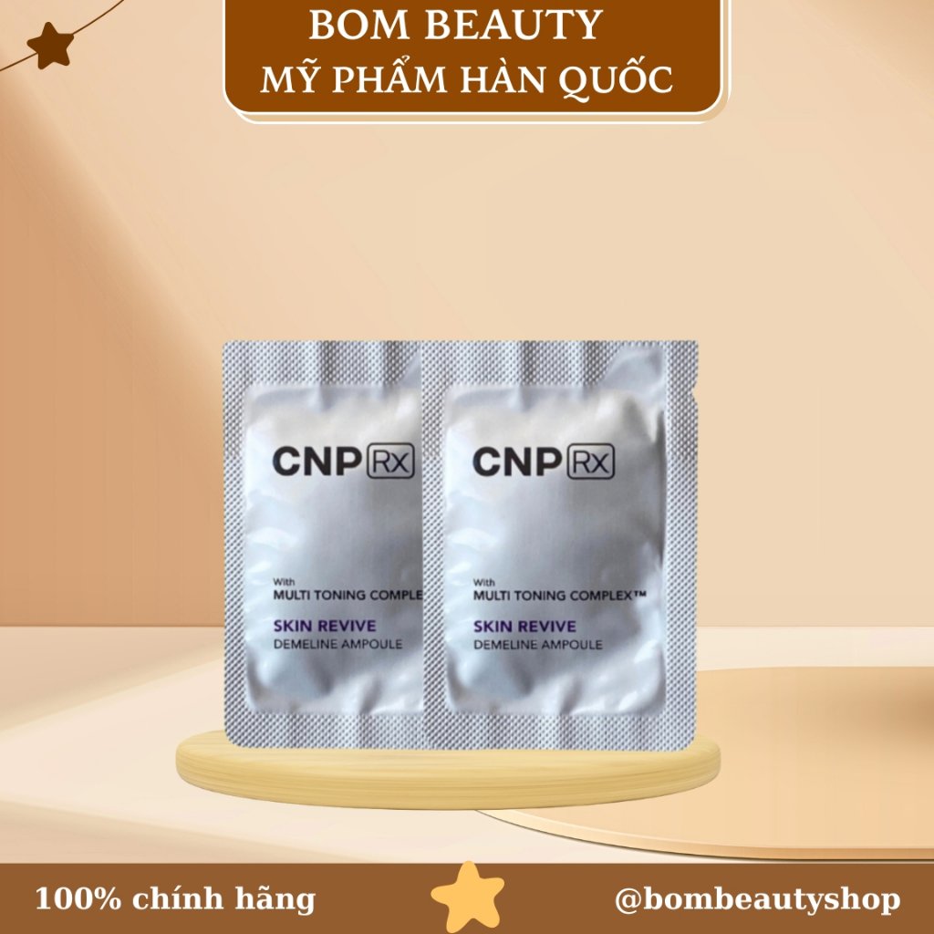 combo 30 gói tinh chất dưỡng sáng mờ nám CNP Multi Toning Complex Skin ...