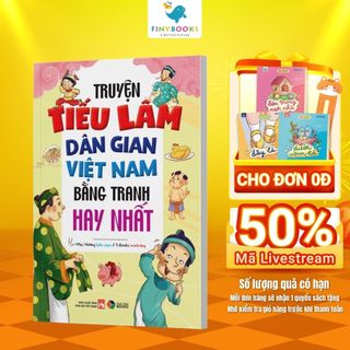Sách - Truyện tiếu lâm dân gian Việt Nam bằng tranh hay nhất - Đại Mai Books