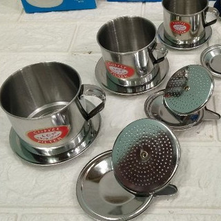 Phin Pha Cà Phê Inox Longcam Các Số Cam Homeware