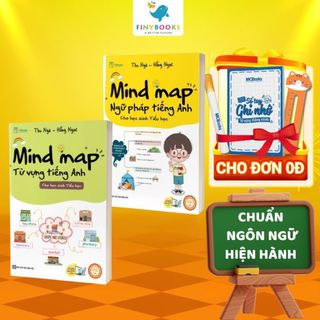 Sách - Combo Mindmap cho học sinh Tiểu Học - (Từ vựng + Ngữ pháp) - Lẻ/combo tùy chọn - TKbooks