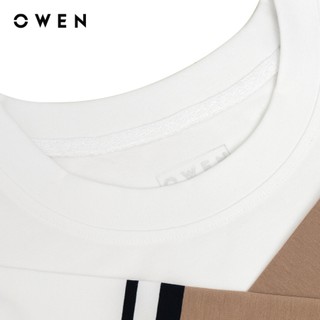 Owen - Áo T-shirt Relax Fit TSN253681 màu Xanh tím than chất liệu COTTON MODAL