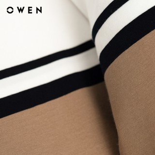 Owen - Áo T-shirt Relax Fit TSN253681 màu Xanh tím than chất liệu COTTON MODAL