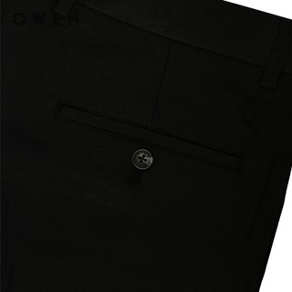 Owen - Quần short J-Form SV252492 màu Đen chất liệu Smart polyester
