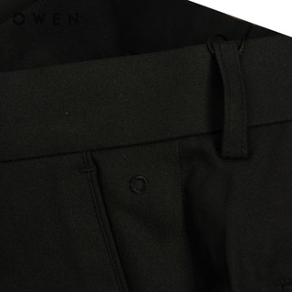 Owen - Quần short J-Form SV252492 màu Đen chất liệu Smart polyester