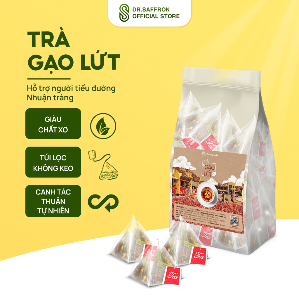 Trà Gạo Lứt Mộc Hương Sơn - Hình Ảnh Thực Tế