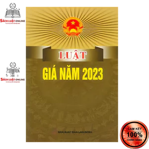 Sách - Luật giá năm 2023 (NXB Lao động)