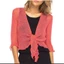 Áo cardigan lưới cột dây Haley’s -a2769.