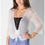 Áo cardigan lưới cột dây Haley’s -a2769.