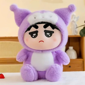 Gấu Bông Shin Bút Chì CosplayKuromi – Thú Nhồi Bông Hoạt Hình Dễ Thương