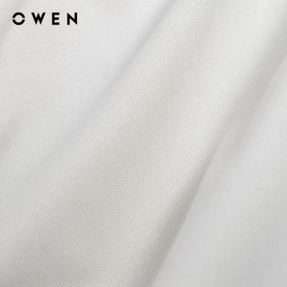 Owen - Áo sơ mi dài tay J-Form AJ250006DT màu Be chất liệu Oxford