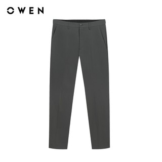 Owen - Quần tây S-Form QG252414 màu Xám chất liệu Conjugated polyester